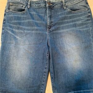 St. John's Bay Dark and Light Blue Denim Jeans